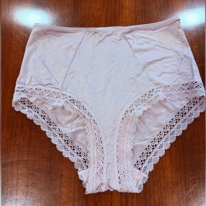 HANRO OF SWITZERLAND***Elegant Lace Trim Women's Brief***Small $118